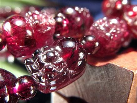 ガーネット ロードライト ヒキュウ ロードライトガーネット 貔貅