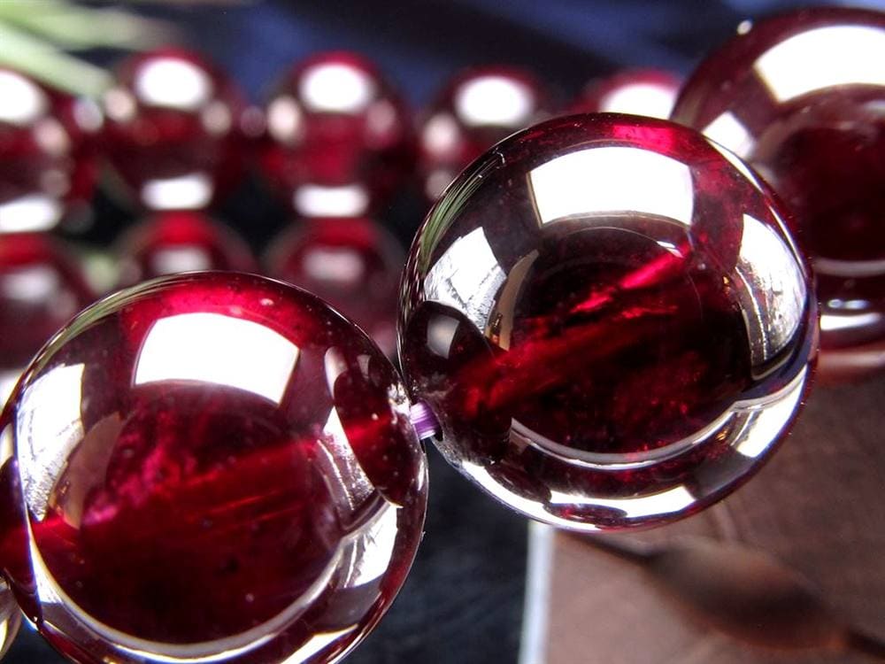 ガーネット ロードライト ブレスレット ロードライトガーネット 柘榴石