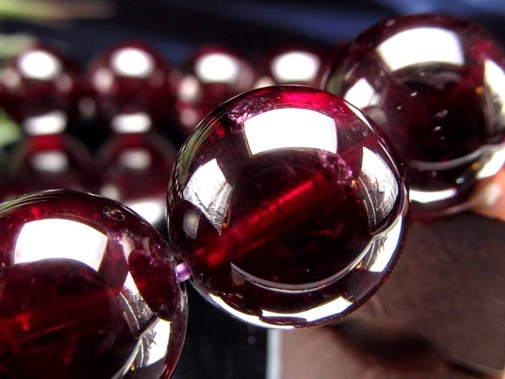 ガーネット ロードライト ブレスレット ロードライトガーネット 柘榴石