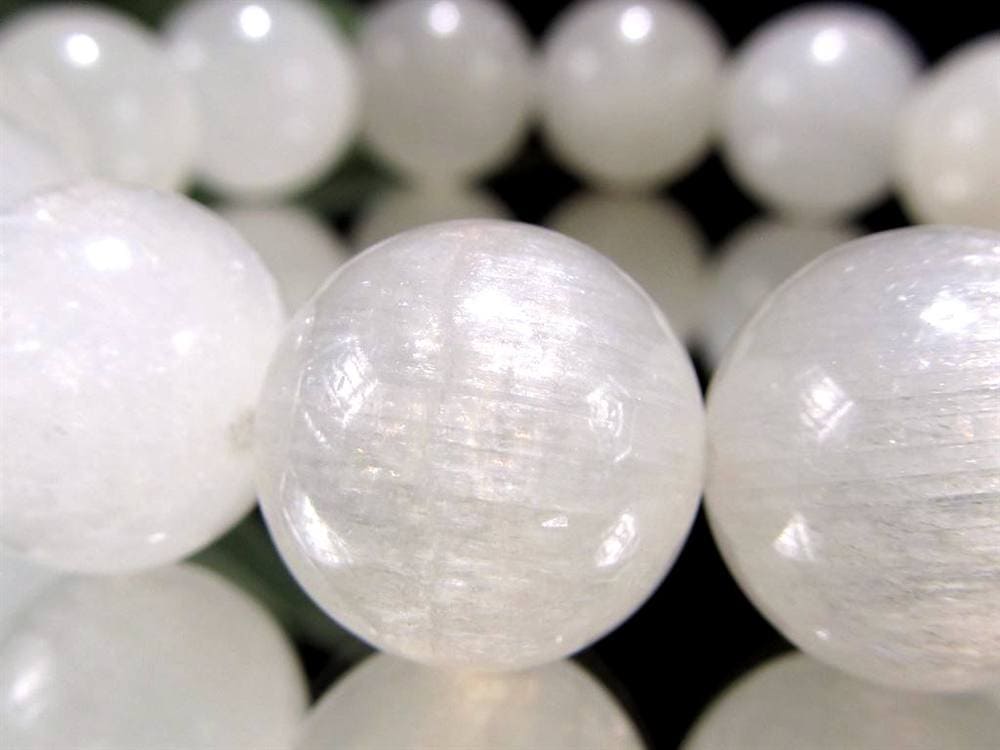 タンザニアムーンストーン ムーンストーン ブレスレット フェルドスパー 誕生石