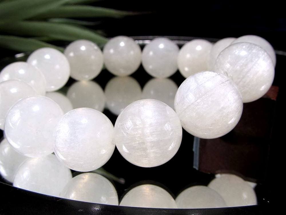 タンザニアムーンストーン ムーンストーン ブレスレット フェルドスパー 誕生石