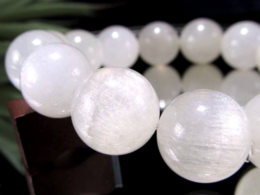 タンザニアムーンストーン ムーンストーン ブレスレット フェルドスパー 誕生石