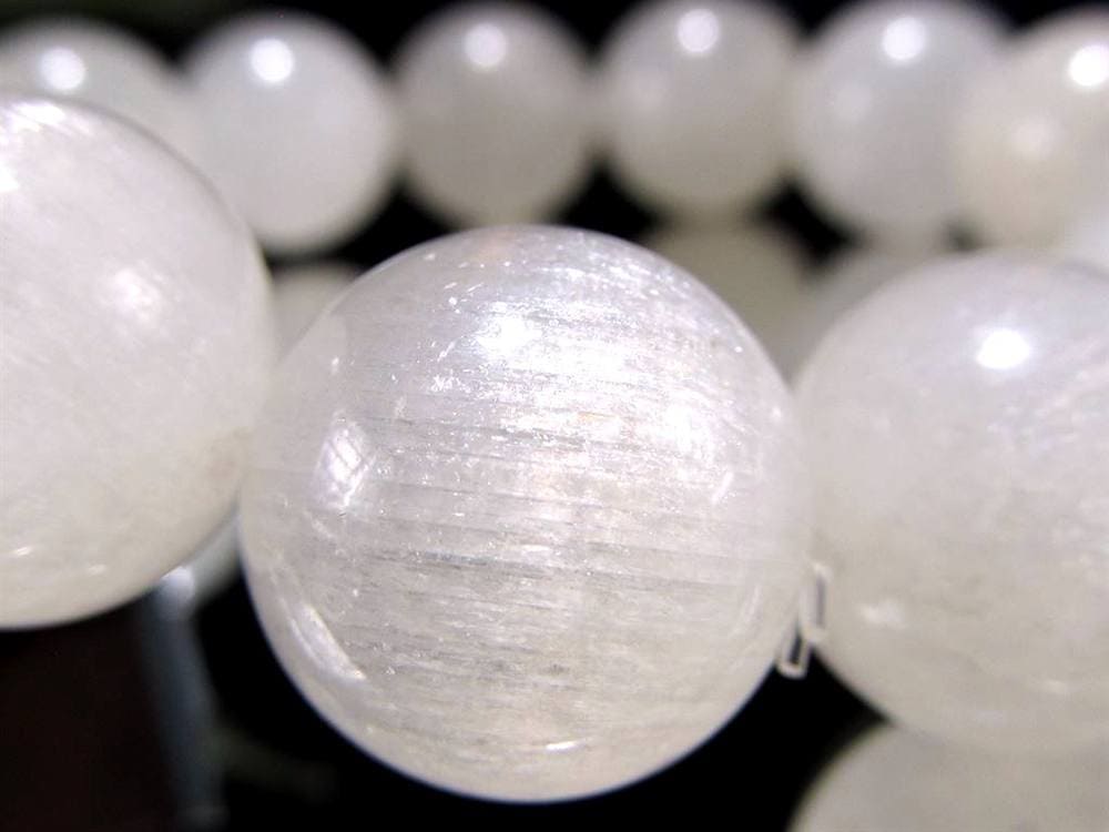 タンザニアムーンストーン ムーンストーン ブレスレット フェルドスパー 誕生石