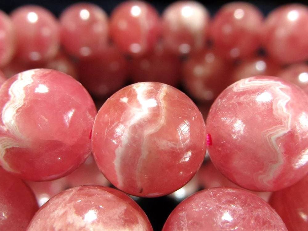 インカローズ ロードクロサイト ブレスレット 天然石 恋愛運