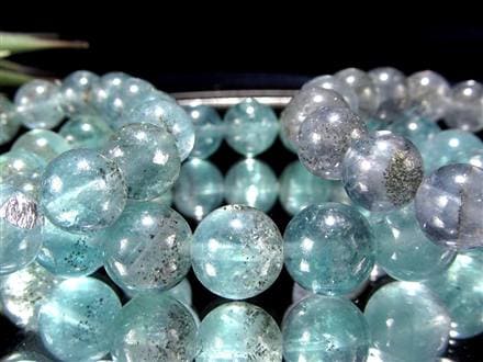 スターリットスカイフローライト ブレスレット 蛍石 カルコパイライト