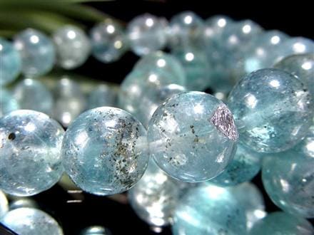 スターリットスカイフローライト ブレスレット 蛍石 カルコパイライト