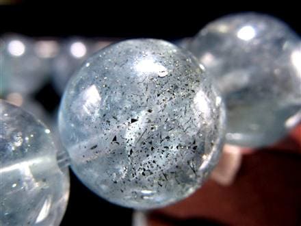 スターリットスカイフローライト ブレスレット 蛍石 カルコパイライト