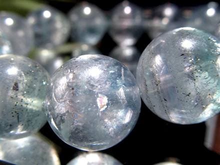 スターリットスカイフローライト ブレスレット 蛍石 カルコパイライト