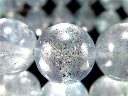 スターリットスカイフローライト ブレスレット 蛍石 カルコパイライト