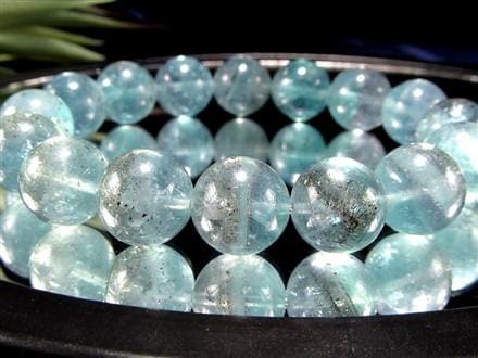 スターリットスカイフローライト ブレスレット 蛍石 カルコパイライト