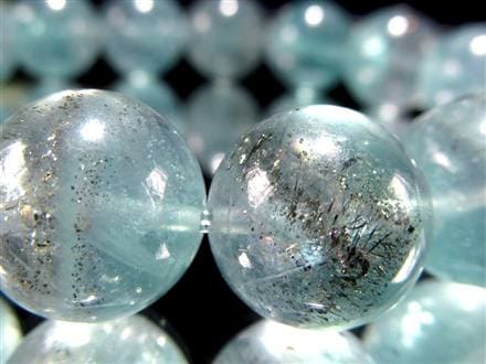 スターリットスカイフローライト ブレスレット 蛍石 カルコパイライト