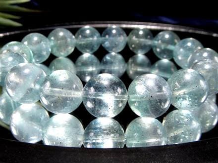 スターリットスカイフローライト ブレスレット 蛍石 カルコパイライト