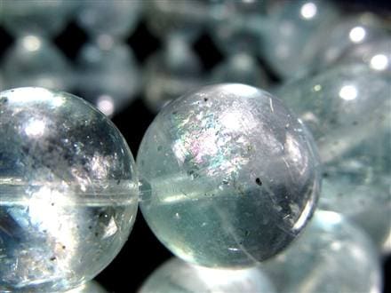 スターリットスカイフローライト ブレスレット 蛍石 カルコパイライト