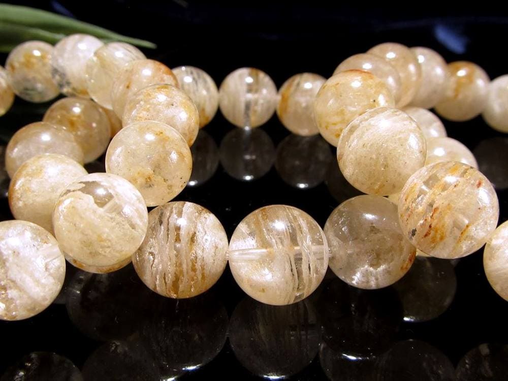 ガーデンクォーツ ブレスレット ファントムクォーツ 幻影水晶 庭園水晶