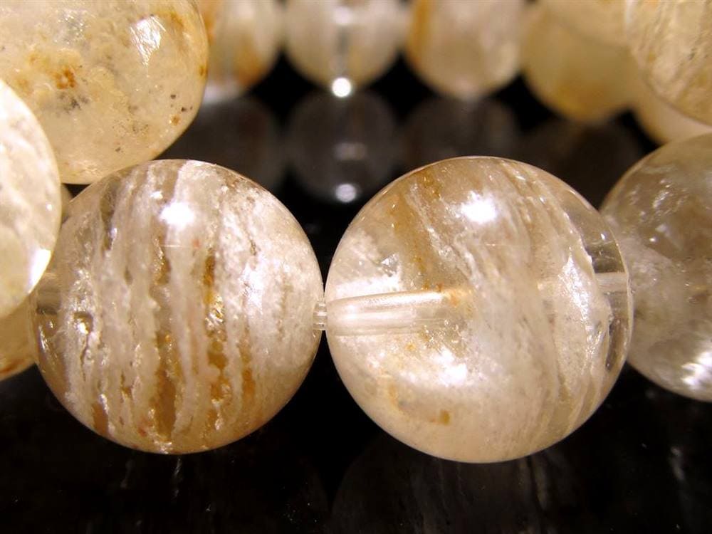 ガーデンクォーツ ブレスレット ファントムクォーツ 幻影水晶 庭園水晶