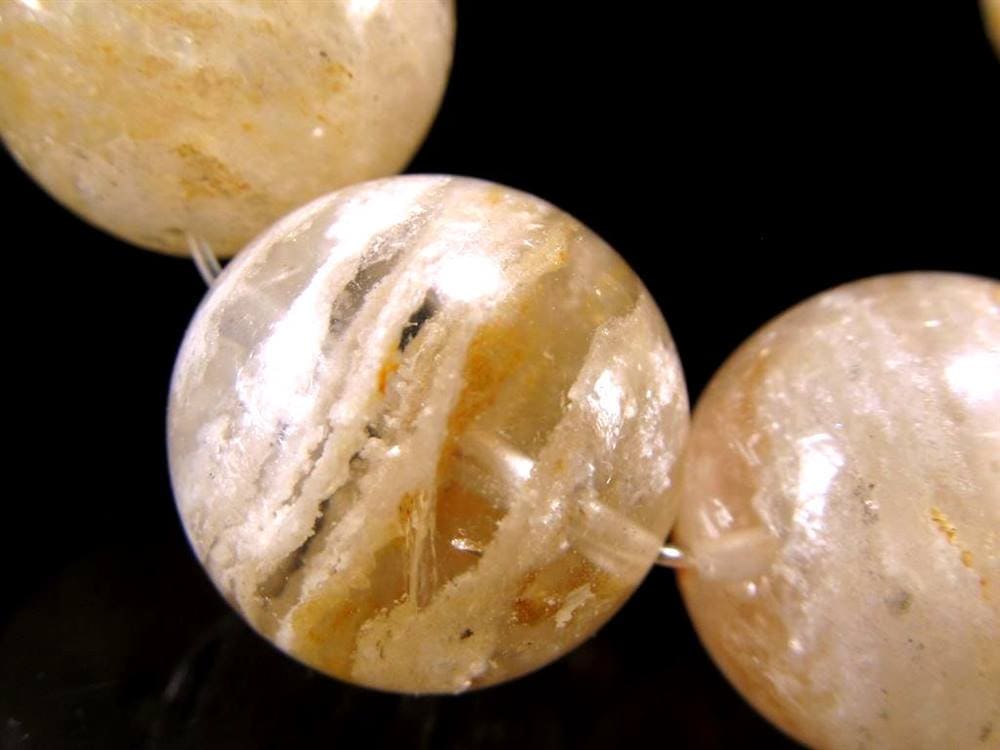 ガーデンクォーツ ブレスレット ファントムクォーツ 幻影水晶 庭園水晶