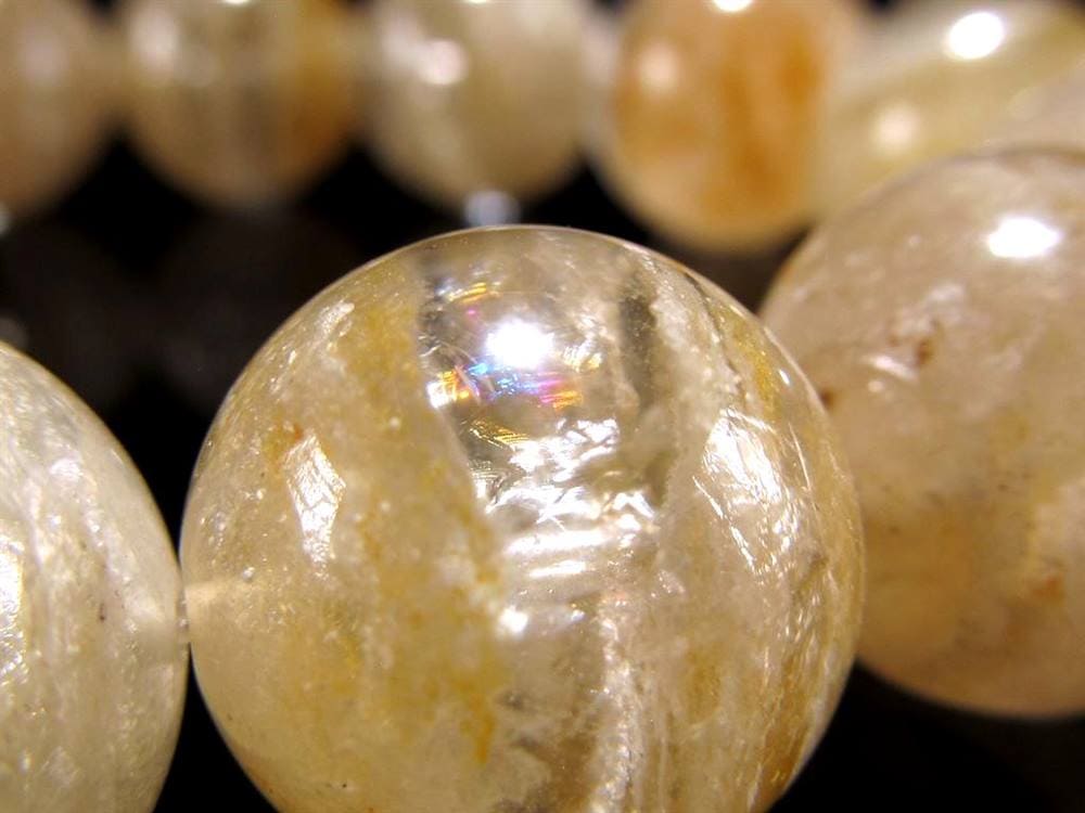 ガーデンクォーツ ブレスレット ファントムクォーツ 幻影水晶 庭園水晶