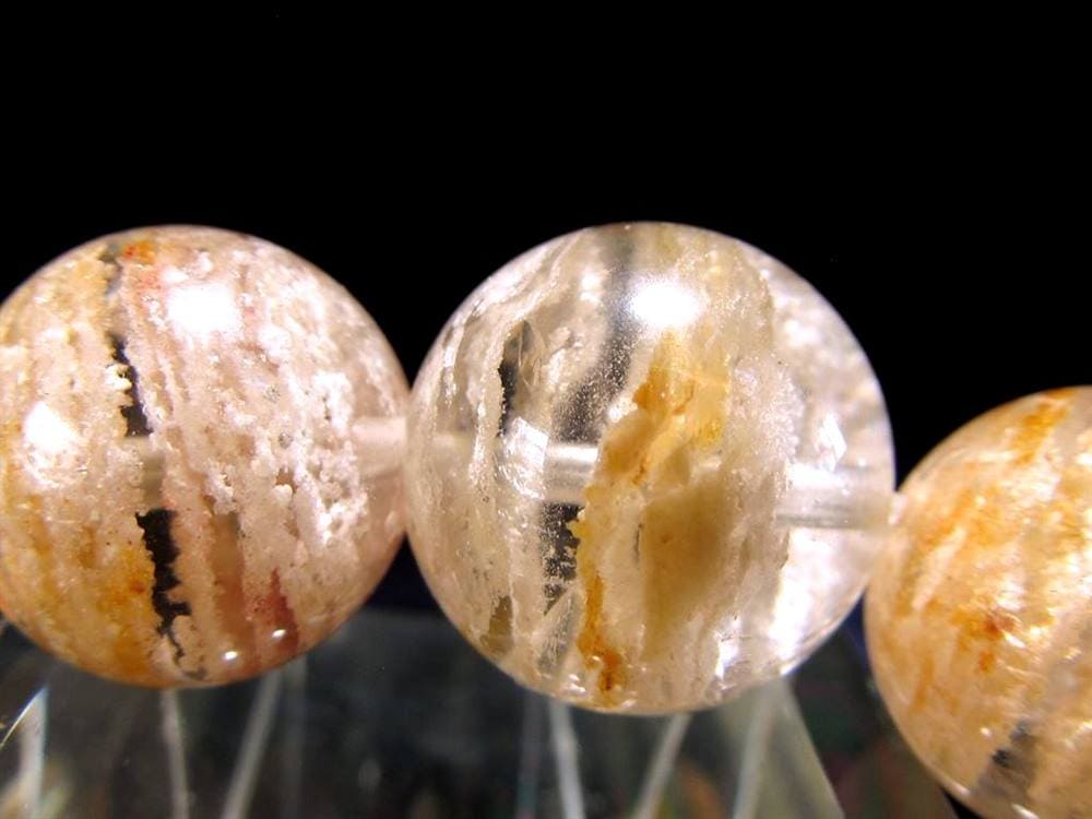 ガーデンクォーツ ブレスレット ファントムクォーツ 幻影水晶 庭園水晶
