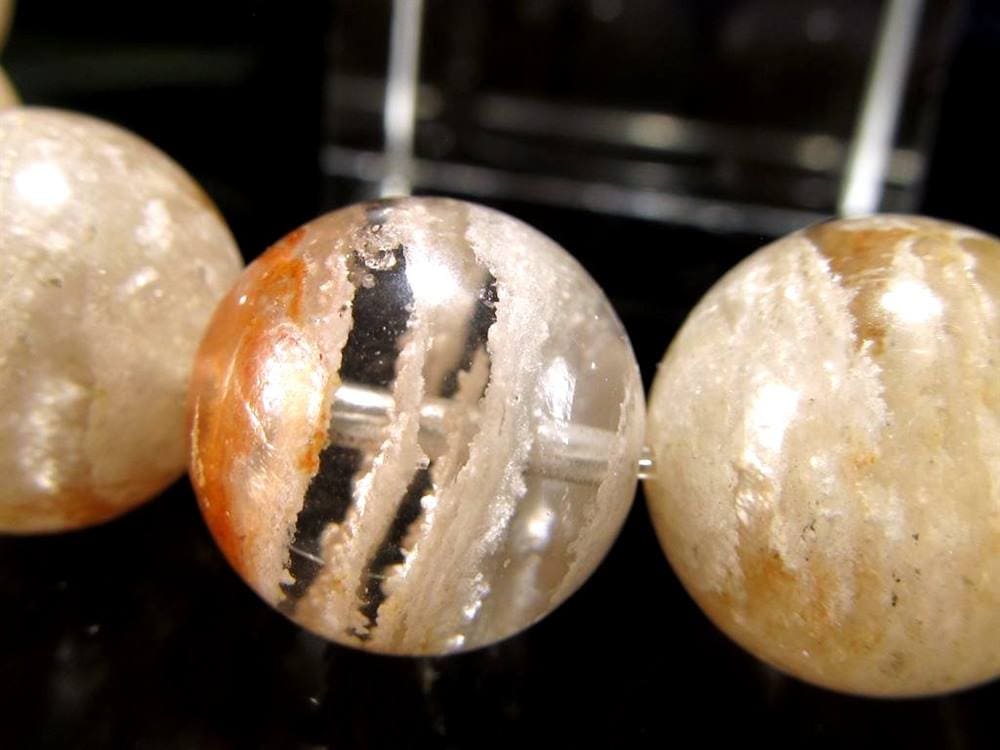 ガーデンクォーツ ブレスレット ファントムクォーツ 幻影水晶 庭園水晶