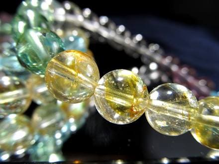 トパーズ 黄玉 ブレスレット ライモナイト カラーレストパーズ