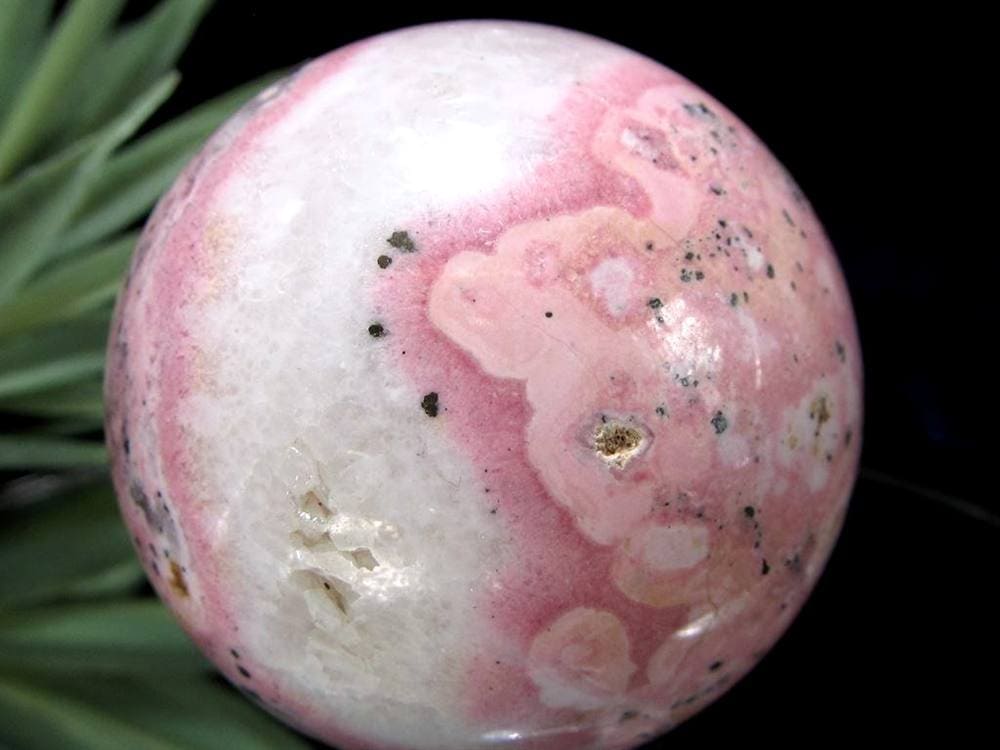 ロードナイトシリカ 薔薇輝石 丸玉 スフィア ロードナイト