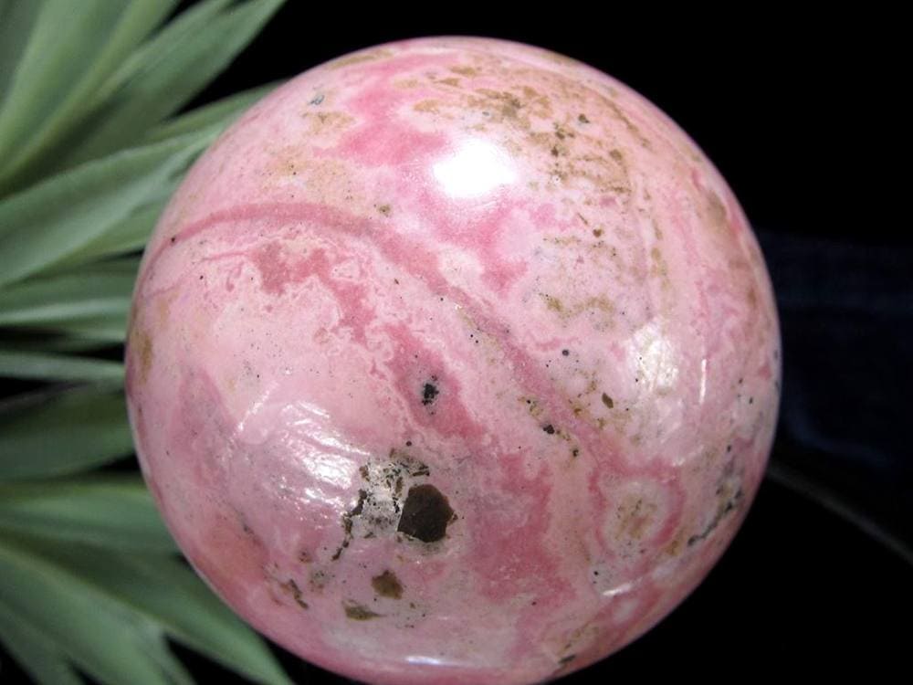 ロードナイトシリカ 薔薇輝石 丸玉 スフィア ロードナイト