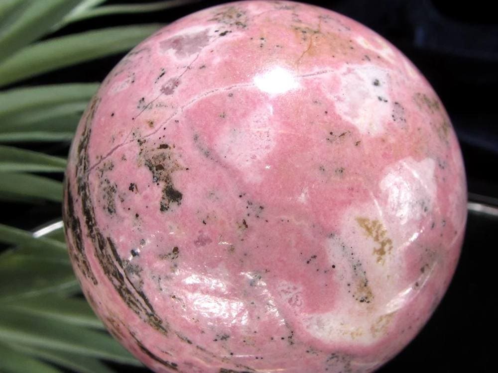 ロードナイトシリカ 薔薇輝石 丸玉 スフィア ロードナイト