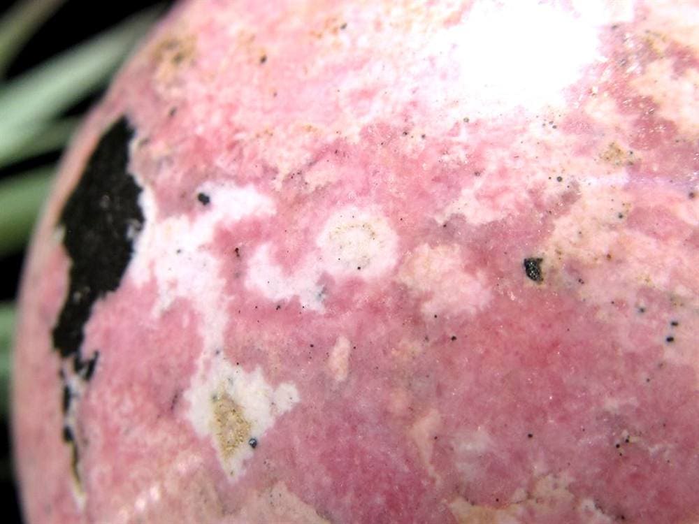 ロードナイトシリカ 薔薇輝石 丸玉 スフィア ロードナイト