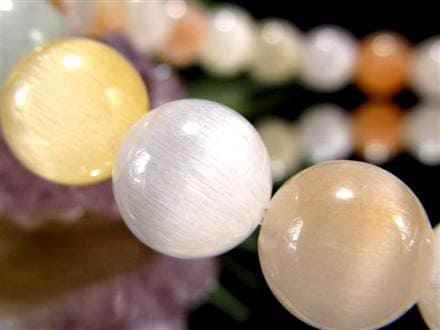 サゲニティッククォーツ ブレスレット キャッツアイ ルチルクォーツ ラビットヘア