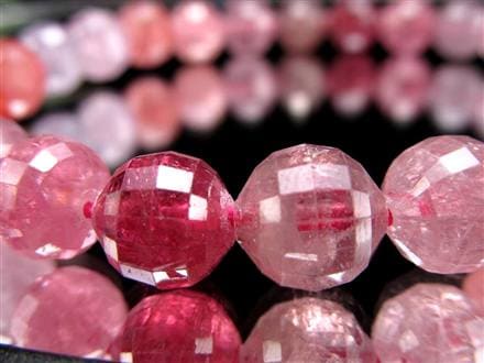 ブレスレット 多面カット デザイン 天然石 シンプル