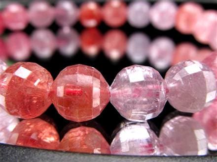 ブレスレット 多面カット デザイン 天然石 シンプル