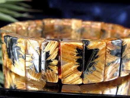 ゴールドルチル バングル タイチンルチル ブレスレット 金運