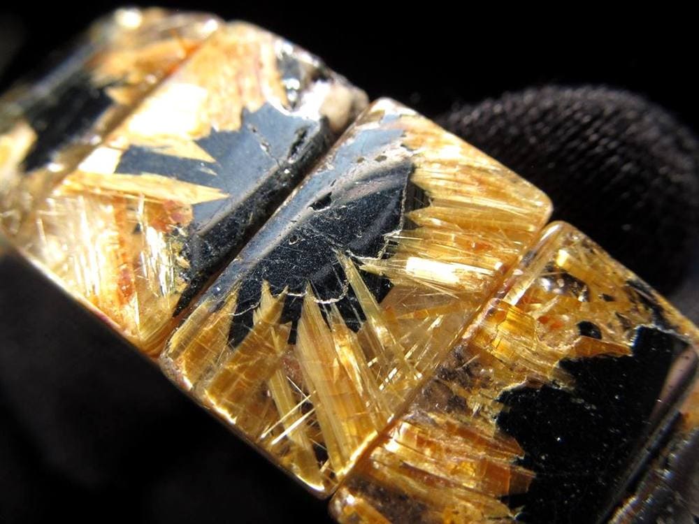 ゴールドルチル バングル タイチンルチル ブレスレット 金運