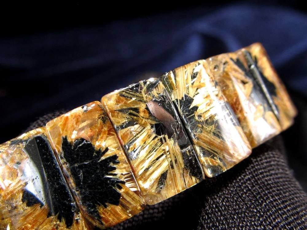 ゴールドルチル バングル タイチンルチル ブレスレット 金運