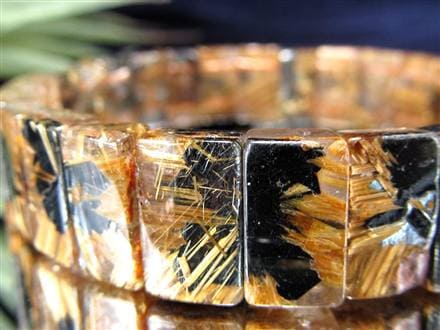 ゴールドルチル バングル タイチンルチル ブレスレット 金運