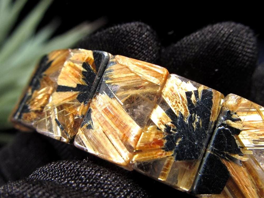 ゴールドルチル バングル タイチンルチル ブレスレット 金運