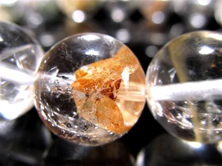 クォーツインクォーツ ブレスレット マニフェストクォーツ 貫入水晶 クリスタル