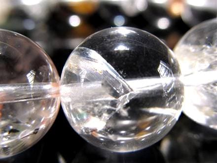 クォーツインクォーツ ブレスレット マニフェストクォーツ 貫入水晶 クリスタル