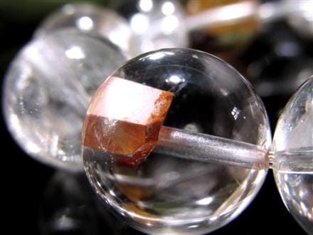 クォーツインクォーツ ブレスレット マニフェストクォーツ 貫入水晶 クリスタル
