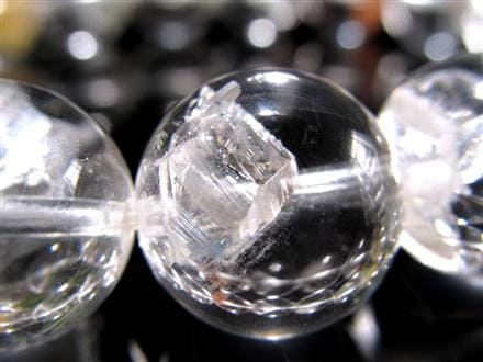 クォーツインクォーツ ブレスレット マニフェストクォーツ 貫入水晶 クリスタル