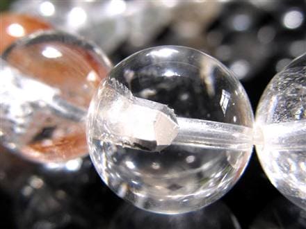 クォーツインクォーツ ブレスレット マニフェストクォーツ 貫入水晶 クリスタル