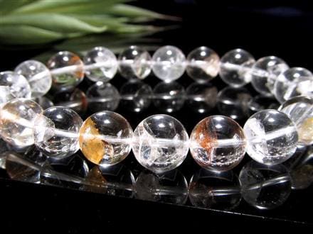 クォーツインクォーツ ブレスレット マニフェストクォーツ 貫入水晶 クリスタル