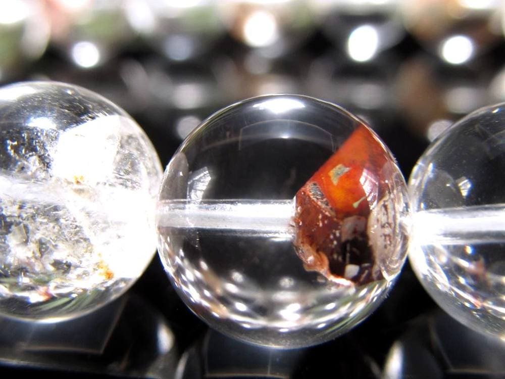 クォーツインクォーツ ブレスレット マニフェストクォーツ 貫入水晶 クリスタル