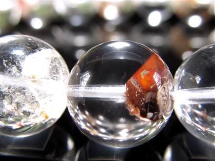 クォーツインクォーツ ブレスレット マニフェストクォーツ 貫入水晶 クリスタル