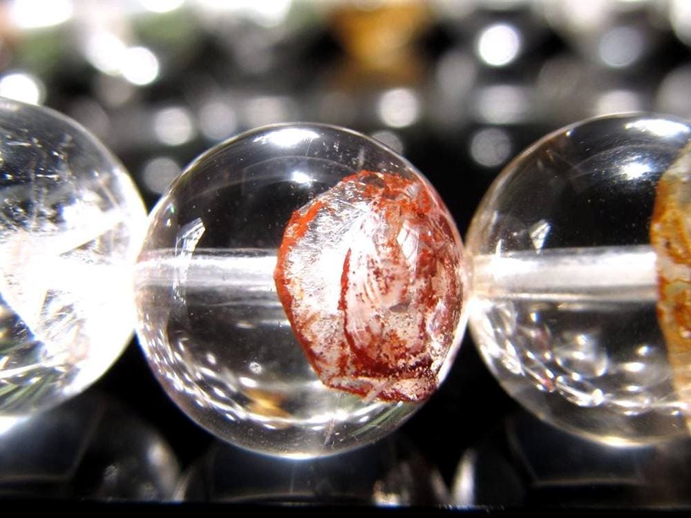 クォーツインクォーツ ブレスレット マニフェストクォーツ 貫入水晶 クリスタル