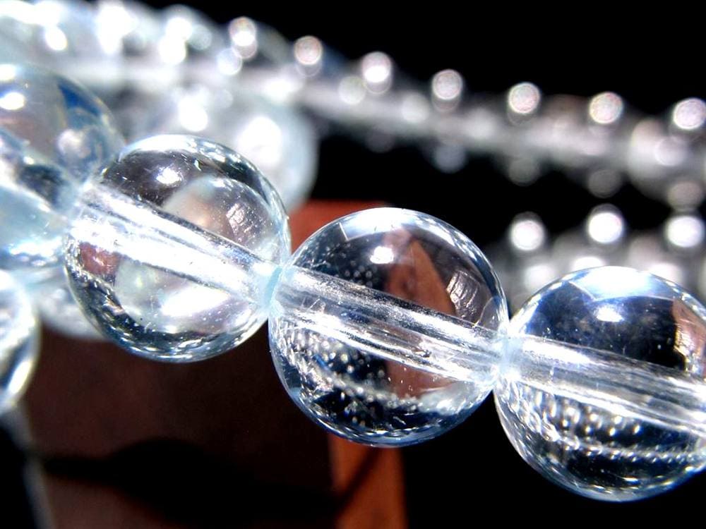 アクアマリン 藍柱石 ブレスレット 誕生石 ベリル