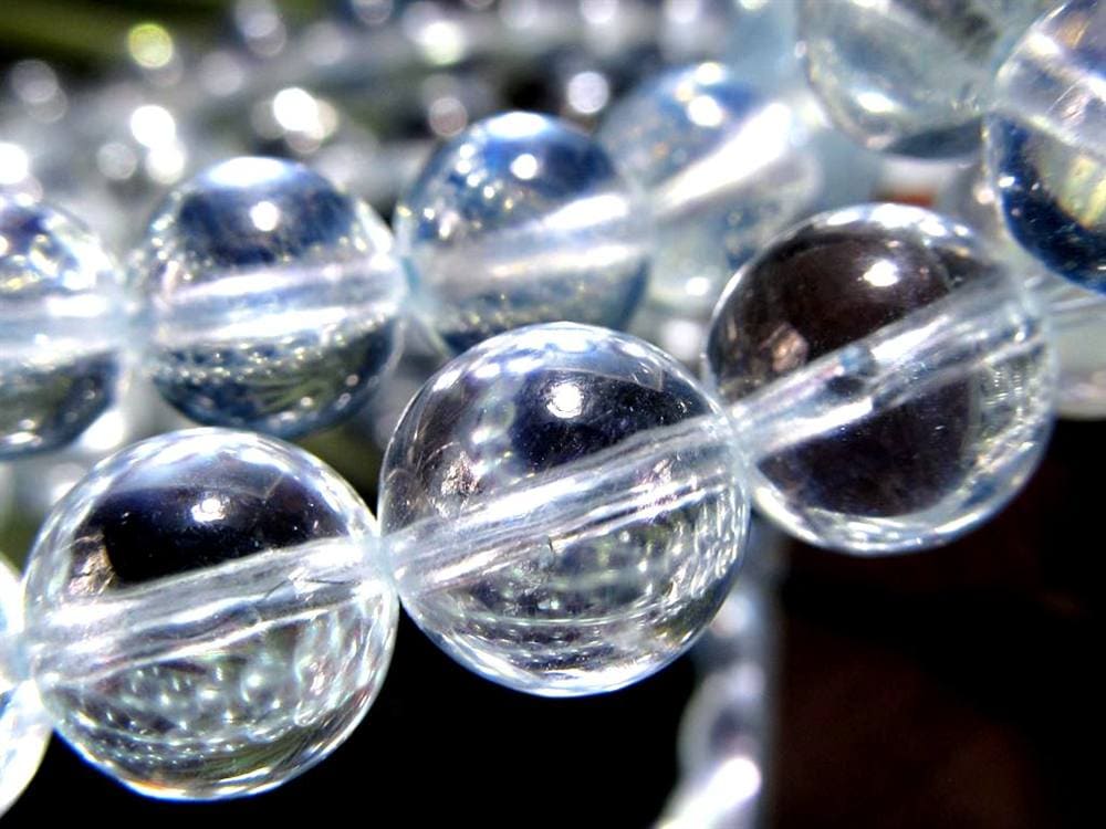 アクアマリン 藍柱石 ブレスレット 誕生石 ベリル