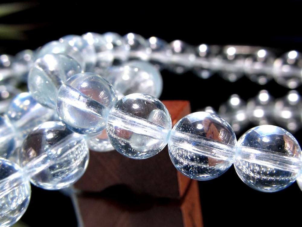 アクアマリン 藍柱石 ブレスレット 誕生石 ベリル