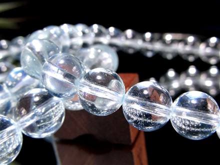 アクアマリン 藍柱石 ブレスレット 誕生石 ベリル