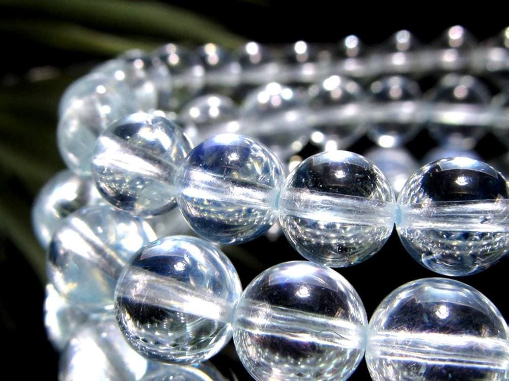 アクアマリン 藍柱石 ブレスレット 誕生石 ベリル